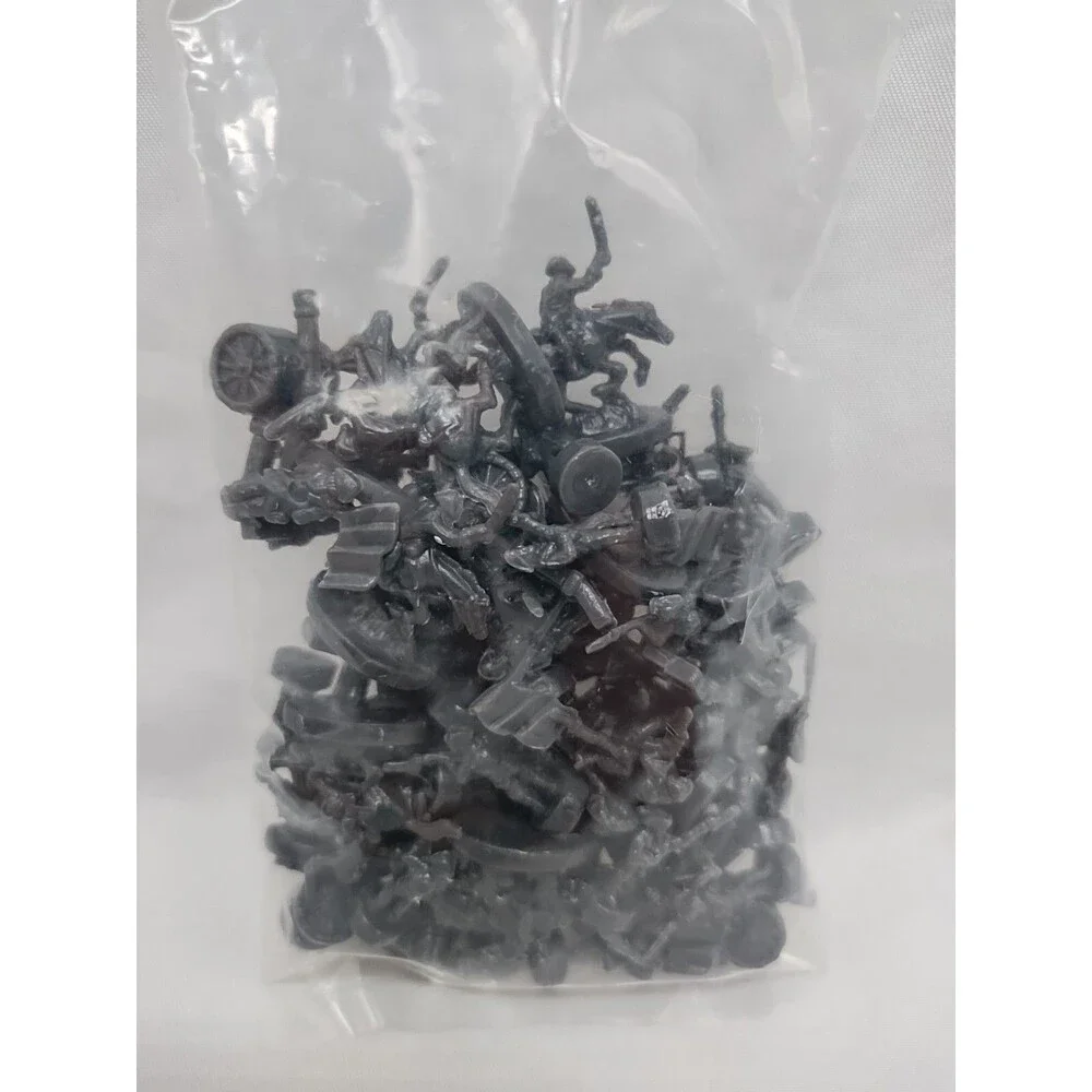 Sealed Set Of (60) 2003 Risk Gray Board Game Player Pieces